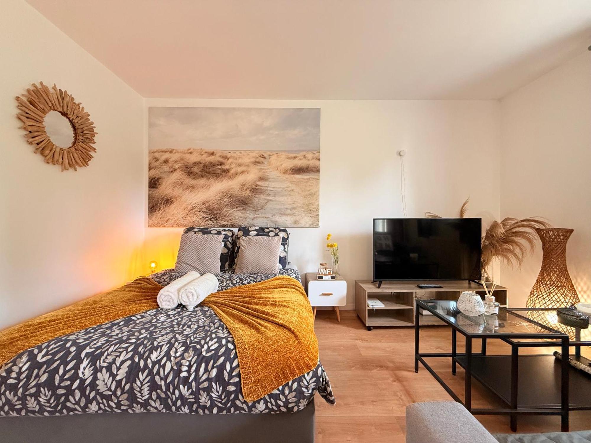 Les Dunes Studio Ideal Couple,Solo,Famille&Pro Витри сюр Сен Екстериор снимка
